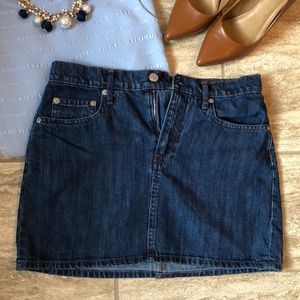 GAP Denim Mini Skirt Size 2